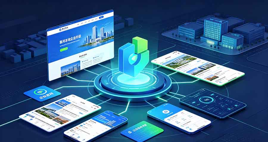 惠州企业数字化升级必备服务：官网、小程序、公众号、APP搭建指南